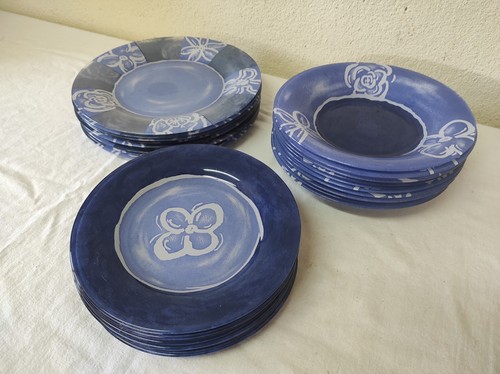 Lot assiettes plates - lot, 9