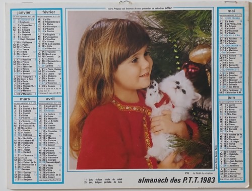 Almanach ptt france - ptt,
