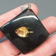 Bijou - Pendentif vintage année 70 poisson #67