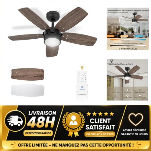 Ventilateur plafond cm - de,