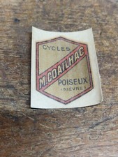 NOS décalcomanie velo MOTOBECANE PEUGEOT MOBYLETTE old bike vintage COAILHAC