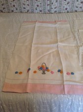 2 antique hand embroidered