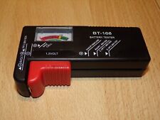 Testeur de Batterie Tester pour AA A C D 1.5 9V Piles bouton BT-168 Voltmètre