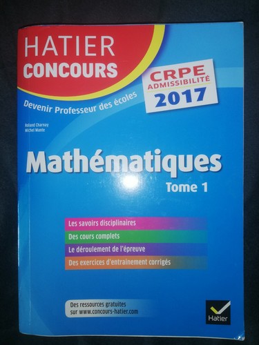 Hatier concours crpe - concours,