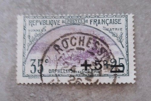 Timbre orphelins 1922 - timbre,