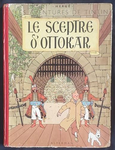 Tintin sceptre ottokar - d'ottokar, b8