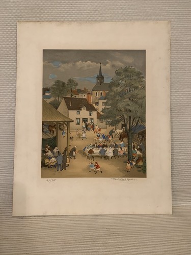 Lithographie originale - , en
