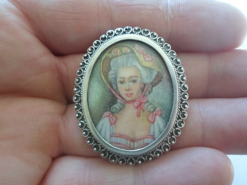 Ancienne broche pendentif - broche, ou
