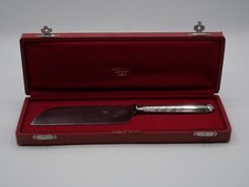 PUIFORCAT RARE COUTEAU DE SERVICE MANCHE ARGENT POINCON MINERVE 1 ER TITRE