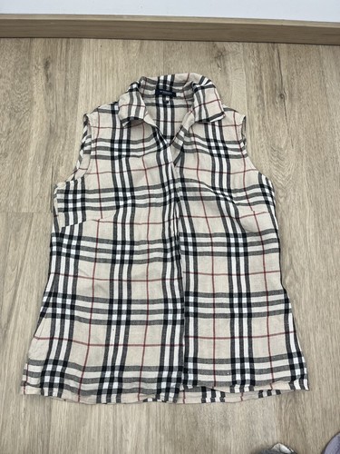 Chemise burberry femme lin - chemise,