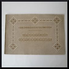 BRODERIES NORVEGIENNES - DMC LIVRE ANCIEN AVEC NOMBREUX MODELE
