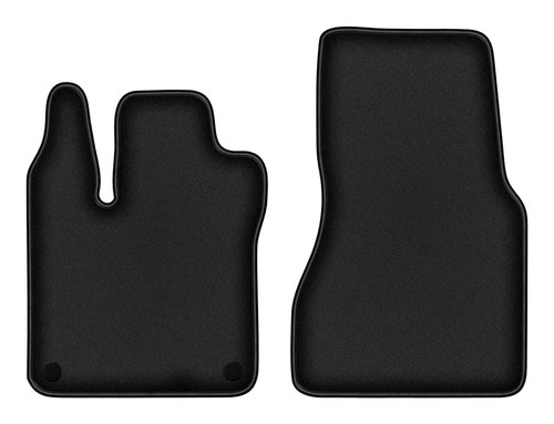 Tapis avant velours noirs