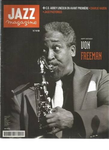 Jazz magazine 419 jaco - jazz,