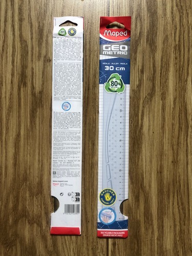 Règle plate maped pour - 30, cm