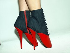 Talons Hauts Bottes Vernis