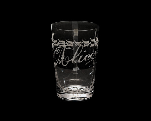 Verre ancien prénom alice - ancien,