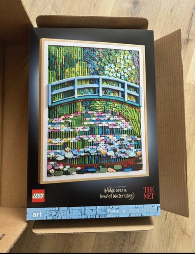 Lego art claude monet - lego,