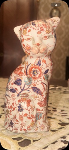Statuette figurine chat - figurine,