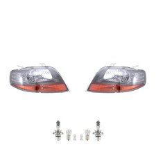 Kit De Phares Compatible Avec Daewoo Kalos KLAS 09/02- + Éclairage Gauche Droite