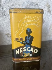 Boite ancienne lithographiée NESCAO Nestlé  cacao - 1 kg