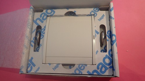 Hager td100 poussoir radio - poussoir,