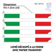 4x AUTOCOLLANTS RAYURES