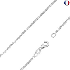 Vinani Chaîne d'ancre pour femme en argent sterling 925 sans pendentif ? 