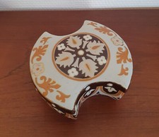 Rare boite en faïence LONGWY