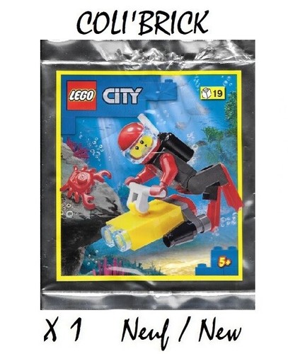 Lego city 952107 le plongeur - city,