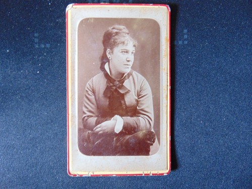 Photo cdv jeune femme - photo,