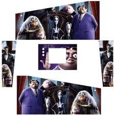 Stickers Family Addams pour