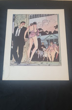 Lithographie Manara Milo BD Signé Le déclic