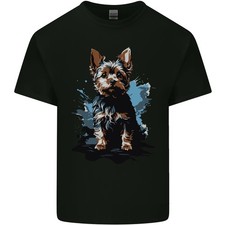 T-Shirt Enfant Yorkshire Terrier Splash Yorkie