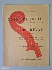 Breval concertino III pour