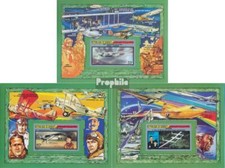 djibouti Block133B-Block135B (complète edition) neuf avec gomme originale 1987 A