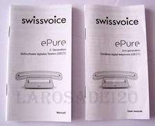 Swissvoice ePure Phone Manual
