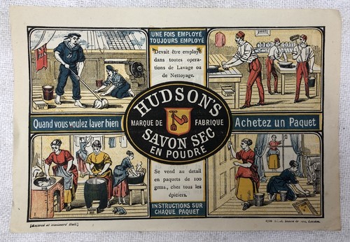 Publicité hudson savon - publicité,