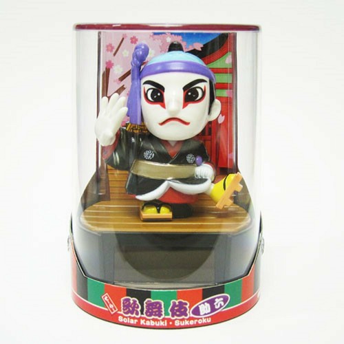 Solar figurine japanese kabuki - solar,
