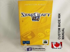 MANUAL N64 - STARCRAFT 64 -