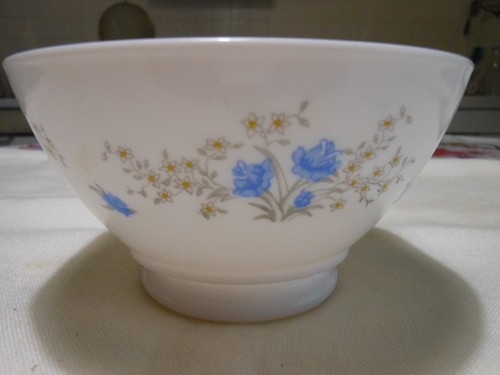 Bol arcopal motif - bol, floral