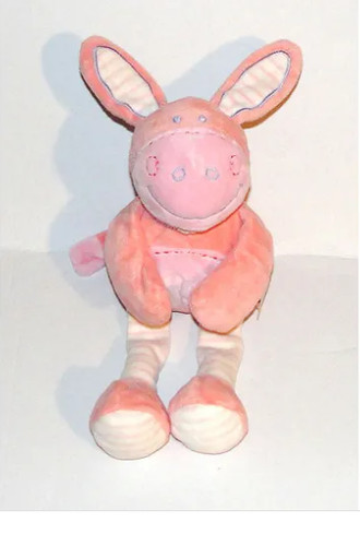 Doudou peluche ane tex baby - doudou,