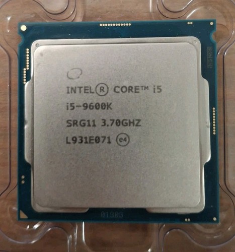 Processeur intel core 9600k - core, i5-9600k