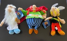 Lot de 3 peluches Asterix LIDL