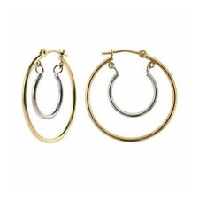 14K Jaune or Sur Argent