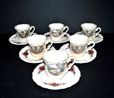 SARREGUEMINES Lot 6 tasses