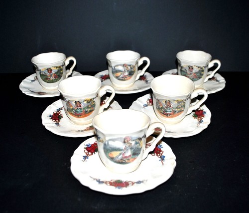 Sarreguemines lot tasses - sarreguemines,