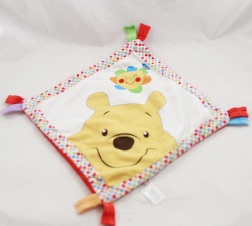 Doudou plat winnie ourson - doudou, l'ourson