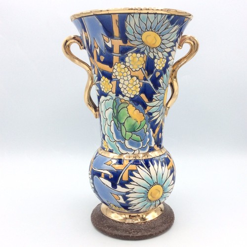 Vase anses faïence de - faïence,