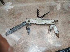 A Saisir Couteau Suisse Ancien Pradel Vintage Déco 