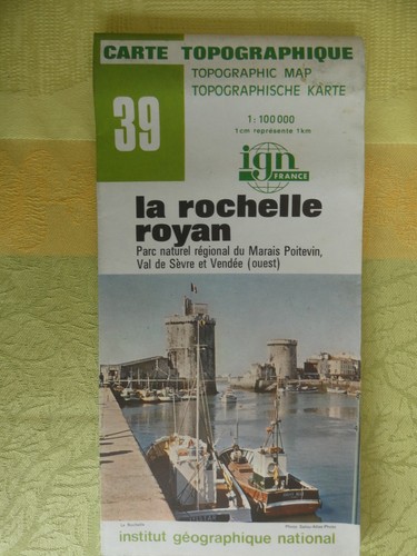 Carte ign serie verte la - carte, 39